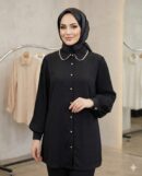 Chemise  avec Col et manche bouffantes