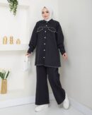 Ensemble
  Jeans - Chemise Et Pantalon Large